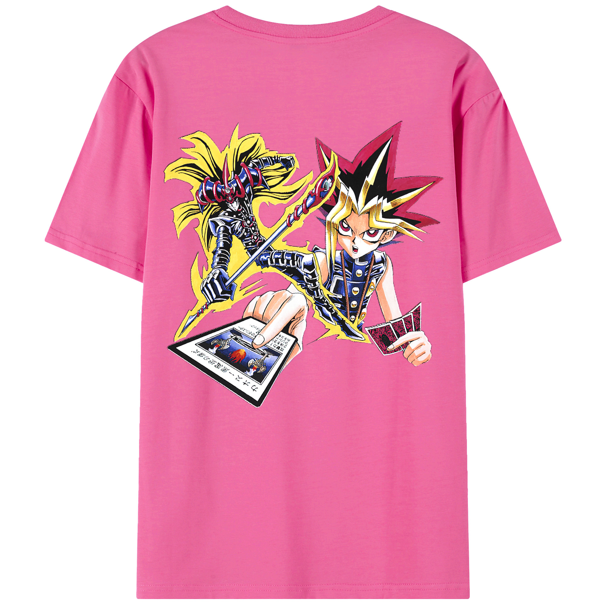 （画像用） 遊☆戯☆王 Yu-Gi-Oh! レディース半袖Tシャツ(バックプリント)
